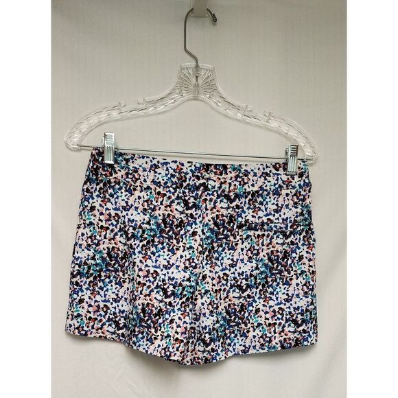 Margaret M Stretch Chino Abstract Pattern Short Size Small Petite - Picture 4 of 7